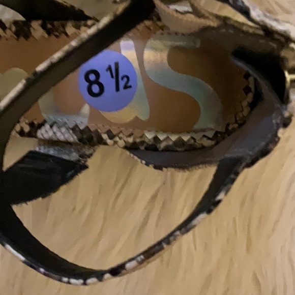 Circus By Sam Edelman Women’s Animal Print Ankle Heels Size 8.5 Brand New - Picture 5 of 9